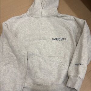 Essentials Fear of God Grey Hoodie Mens size XS